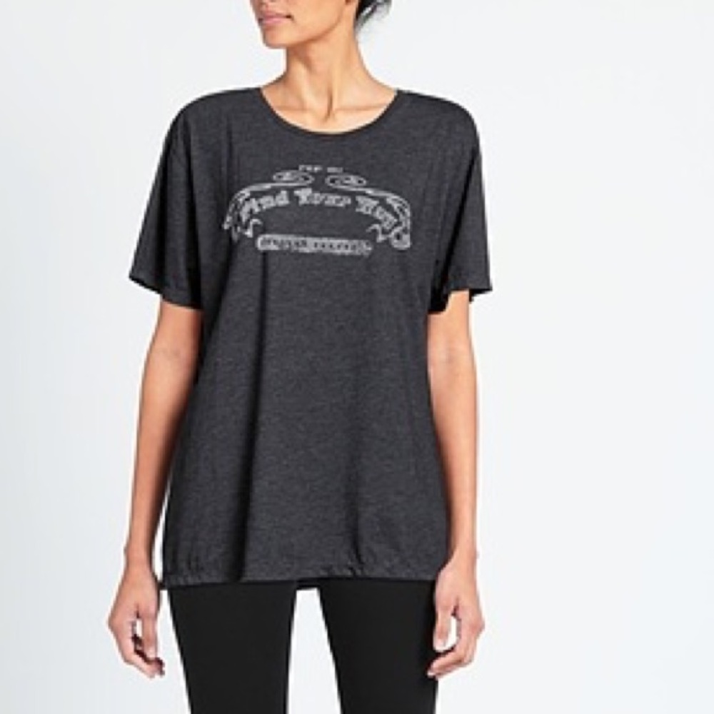 One Teaspoon Grey Graphic Tee